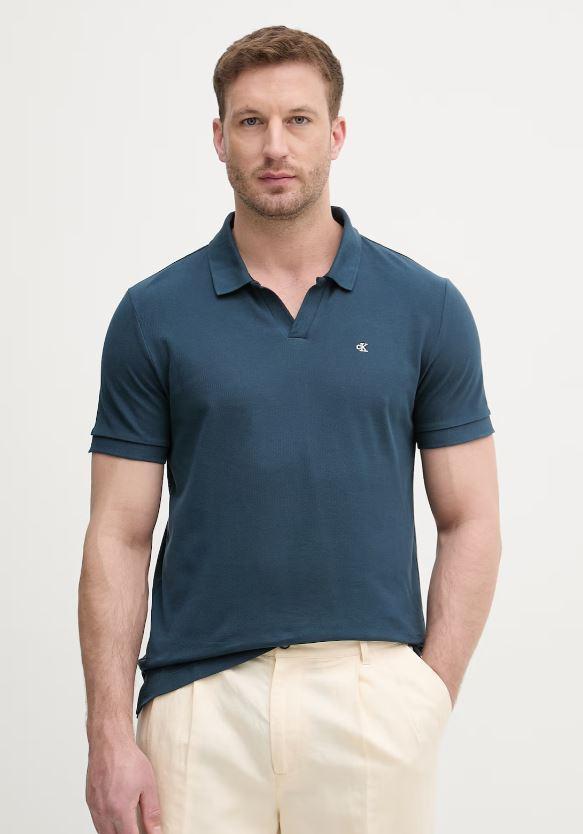 Calvin Klein – Tirkizna muška polo majica Calvin Klein – Tirkizna muška polo majica